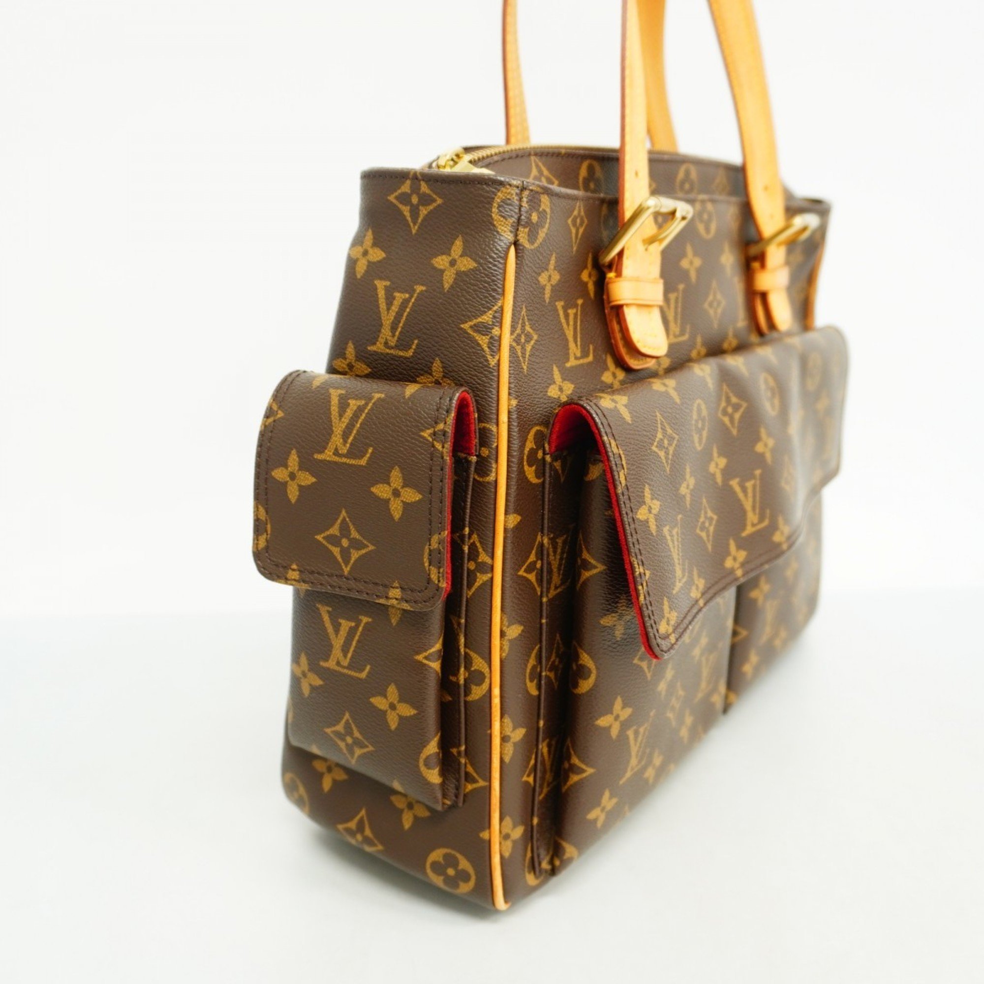 Louis Vuitton Shoulder Bag Monogram Multiplicite M51162 Brown Ladies