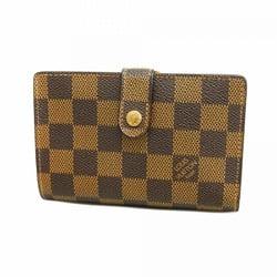 Louis Vuitton Wallet Damier Porte Monnaie Biennois N61664 Ebene Ladies