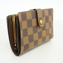 Louis Vuitton Wallet Damier Porte Monnaie Biennois N61664 Ebene Ladies