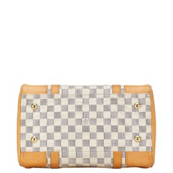 Louis Vuitton Damier Azur Berkeley Handbag N52001 White PVC Leather Women's LOUIS VUITTON