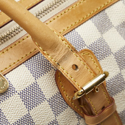 Louis Vuitton Damier Azur Berkeley Handbag N52001 White PVC Leather Women's LOUIS VUITTON