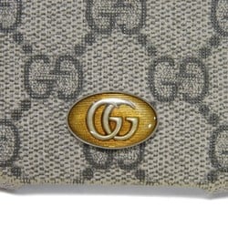 GUCCI Ophidia iPhone 13 Case Double G Lacquer Oval Beige Ebony GG Supreme 701330 K5I0S 9742 for Men and Women