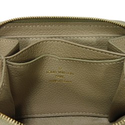 Louis Vuitton LOUIS VUITTON Coin Case Zippy Purse Khaki Crème Round RFID Monogram Empreinte M82448 Men's Women's