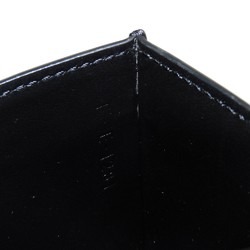 CELINE Card Case Holder Black White Bicolor Smooth Calfskin Pass Business New 10B703DMF.38SI Men's Women's