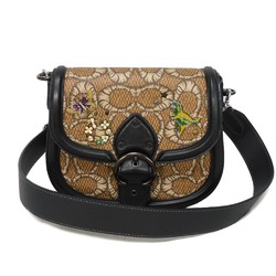 COACH Shoulder Bag Mummified Signature Beat Saddle Lexy Butterfly Michael B. Jordan C6972 Women's