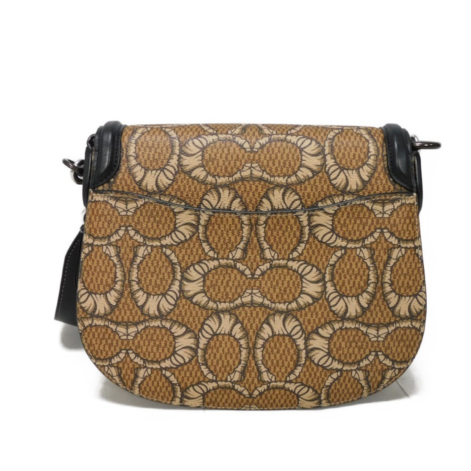 COACH Shoulder Bag Mummified Signature Beat Saddle Lexy Butterfly Michael B. Jordan C6972 Women's