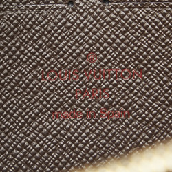 Louis Vuitton Damier Zippy Wallet Round Long N60015 Brown PVC Women's LOUIS VUITTON