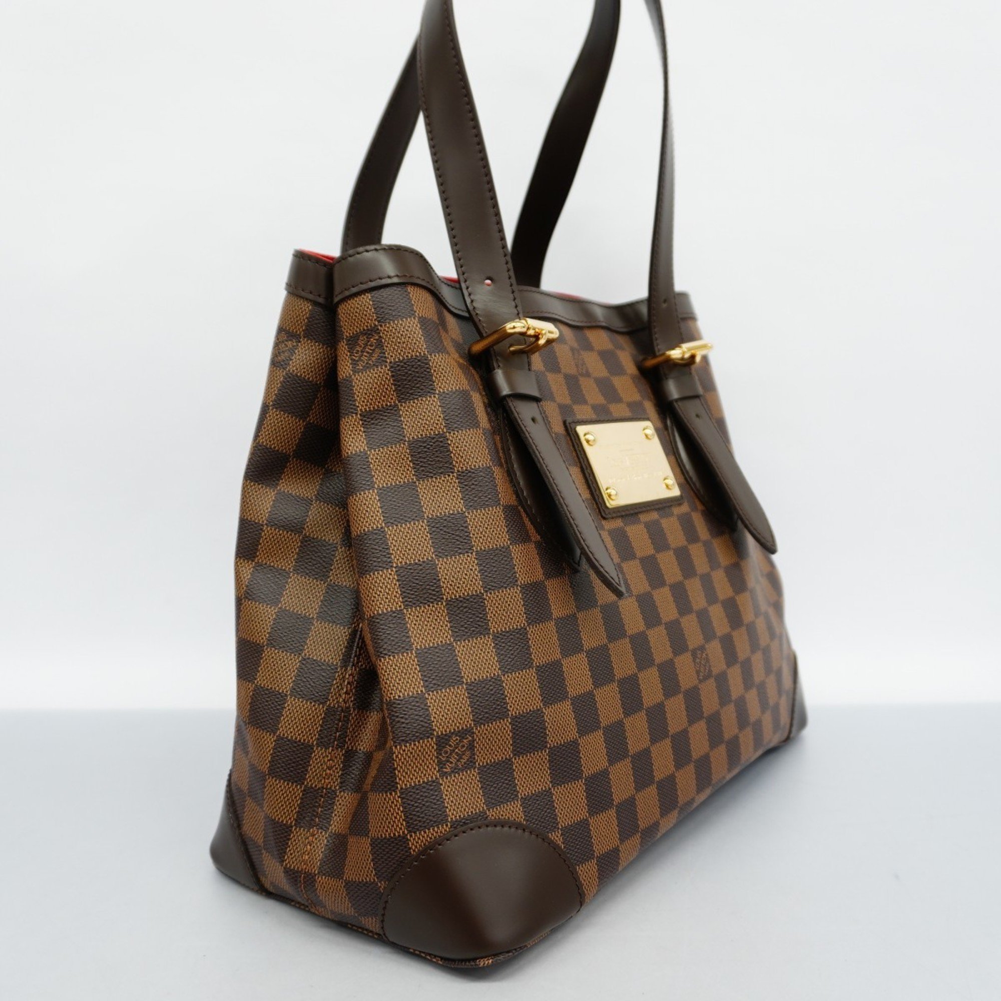 Louis Vuitton Tote Bag Damier Hampstead MM N51204 Ebene Women's