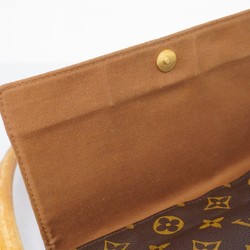 Louis Vuitton Shoulder Bag Monogram Looping M51147 Brown Ladies