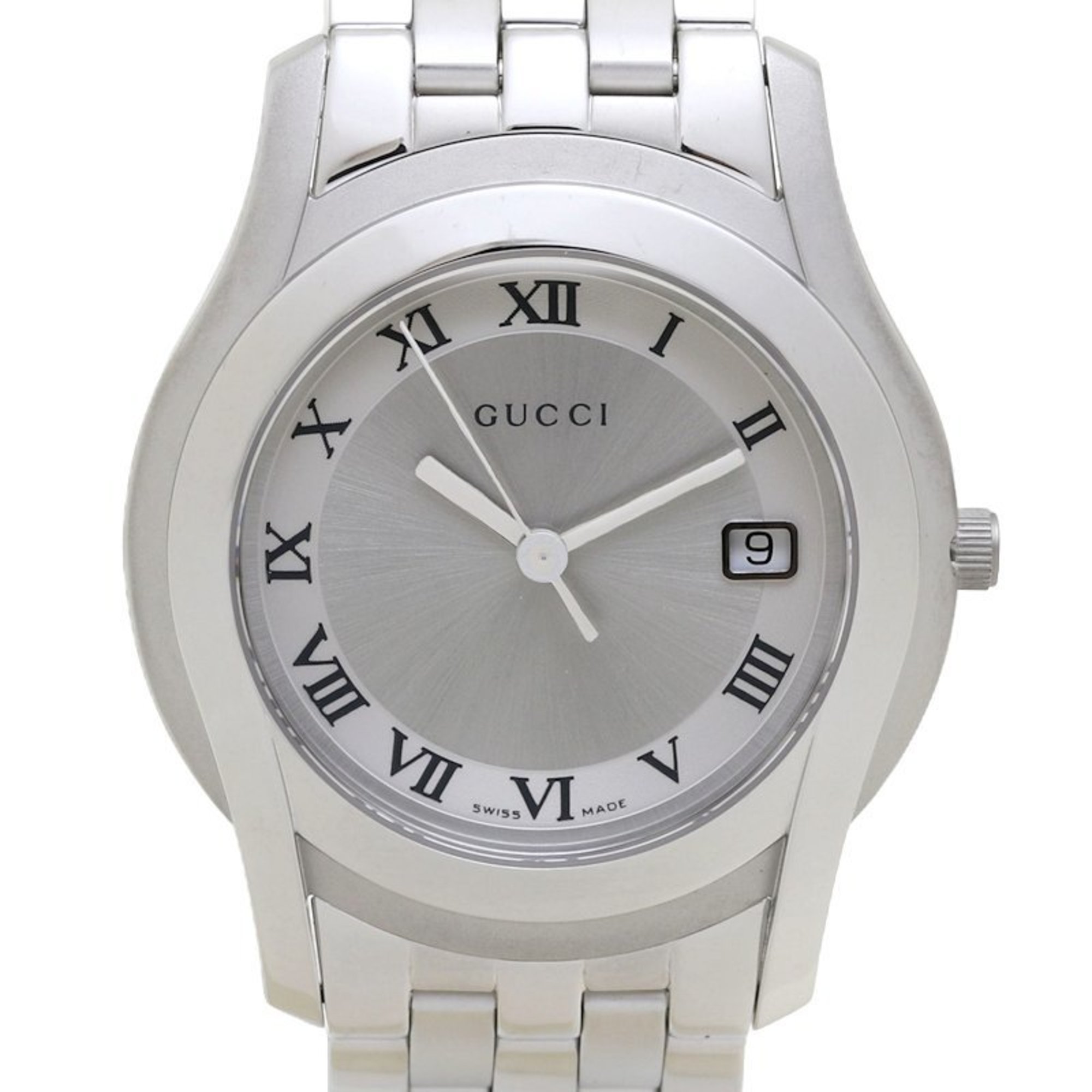 GUCCI G-Class YA055305 5500M Stainless Steel Men's 130258 Watch