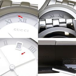 GUCCI G-Class YA055305 5500M Stainless Steel Men's 130258 Watch