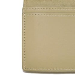 Bottega Veneta Card Case Holder Beige Bi-fold RFID Maxi Intrecciato Porridge 605720 VCPQ3 9762 Men's