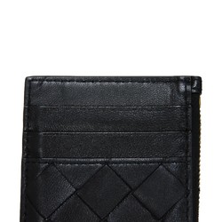 Bottega Veneta Coin Case Card Current Black RFID Maxi Intrecciato Nero 757889 VCPP3 8425 Men's Women's