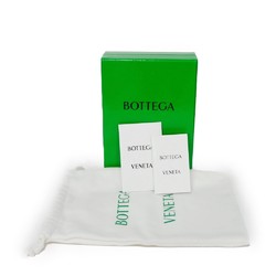 Bottega Veneta Card Case Two-Tone Slide Holder Bordeaux Sky Blue Bicolor RFID IC Chip 578767 Men's