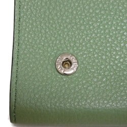 LOEWE Tri-fold Wallet Rosemary Tan Trio Color Compact Anagram C660S26X03 Men's Women's Billfold