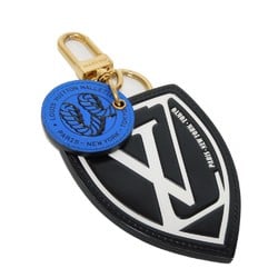 Louis Vuitton LOUIS VUITTON Keychain Porto Cle World Tour Sticker Black Bag Charm Key Ring My LV Noir M63201 Men's Women's