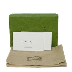 Gucci GUCCI Bi-fold wallet Bananya Compact Banana Lightning Bolt Inazuma Pastel Light Pink 701009 Women's Billfold