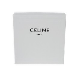 CELINE Keychain Envelope AirPods Keyring Embossed Black White Airpods 10H402DTD.38AW Men's Women's