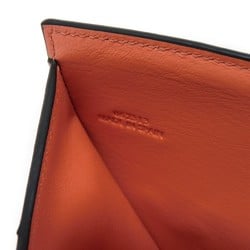 LOEWE Bi-fold wallet Compact Zip Wallet Current model Light Oat Honey Trio color Greige Anagram C660Z41X01 Women's Bill compartment