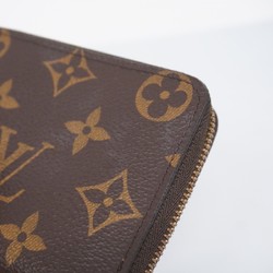 Louis Vuitton Wallets & Coin Cases Monogram Zippy Purse M60067 Brown Men's Women's