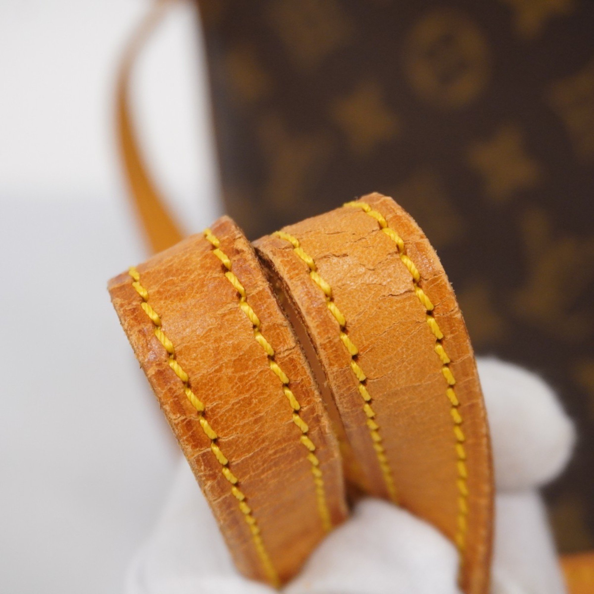 Louis Vuitton Shoulder Bag Monogram Drouot M51290 Brown Ladies