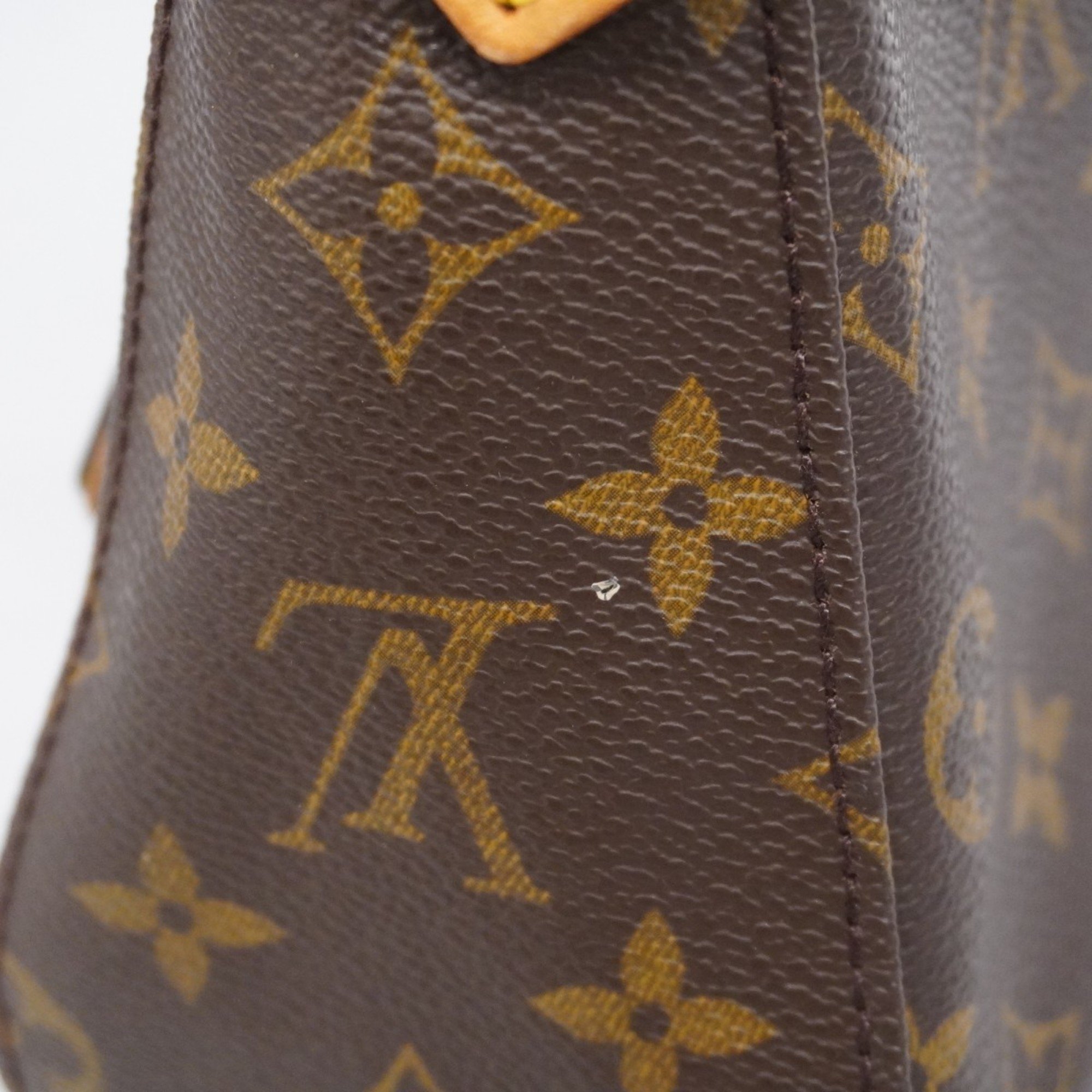 Louis Vuitton Shoulder Bag Monogram Looping M51147 Brown Ladies