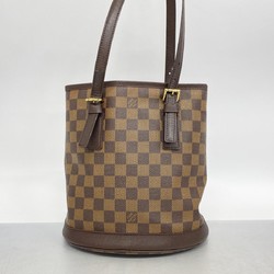 Louis Vuitton Tote Bag Damier Marais N42240 Ebene Ladies