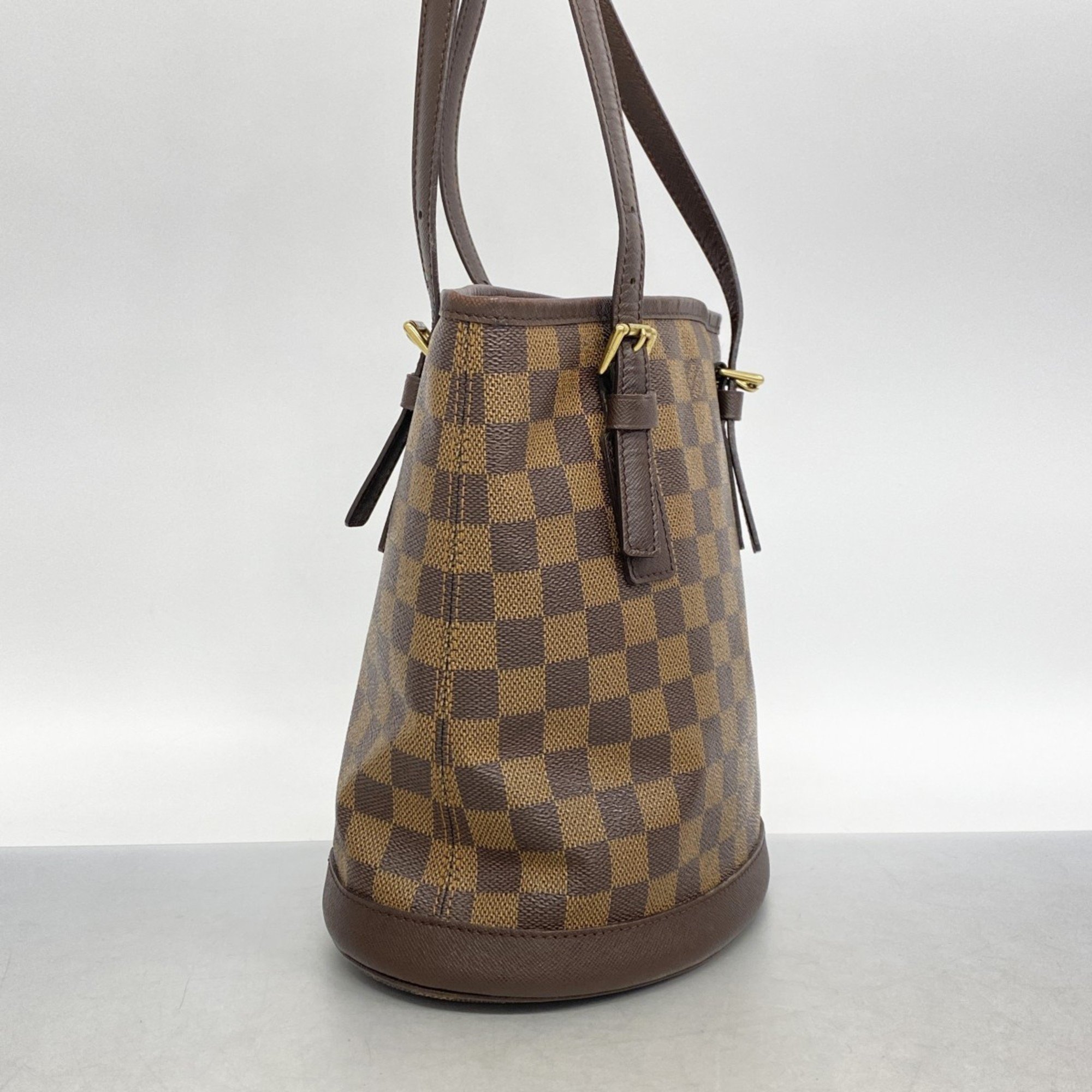 Louis Vuitton Tote Bag Damier Marais N42240 Ebene Ladies