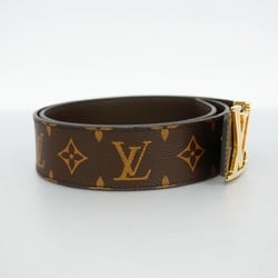 Louis Vuitton Belt Monogram LV Initial Santur M0323 Brown Men's