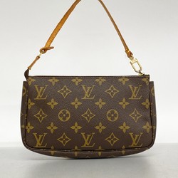 Louis Vuitton Pouch Monogram Pochette Accessoires M51980 Brown Women's