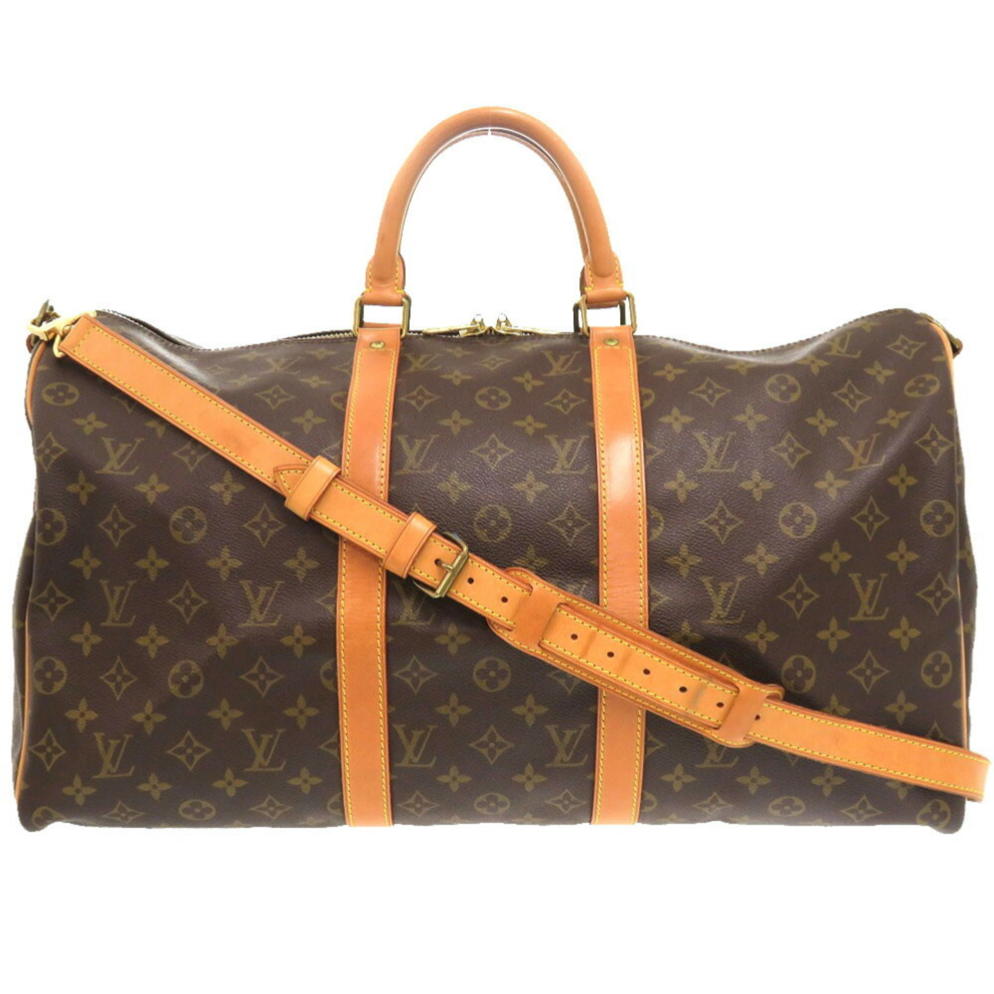 Louis Vuitton Keepall Bandouliere 50 Monogram M41416 Boston Bag LV 1385 LOUIS VUITTON