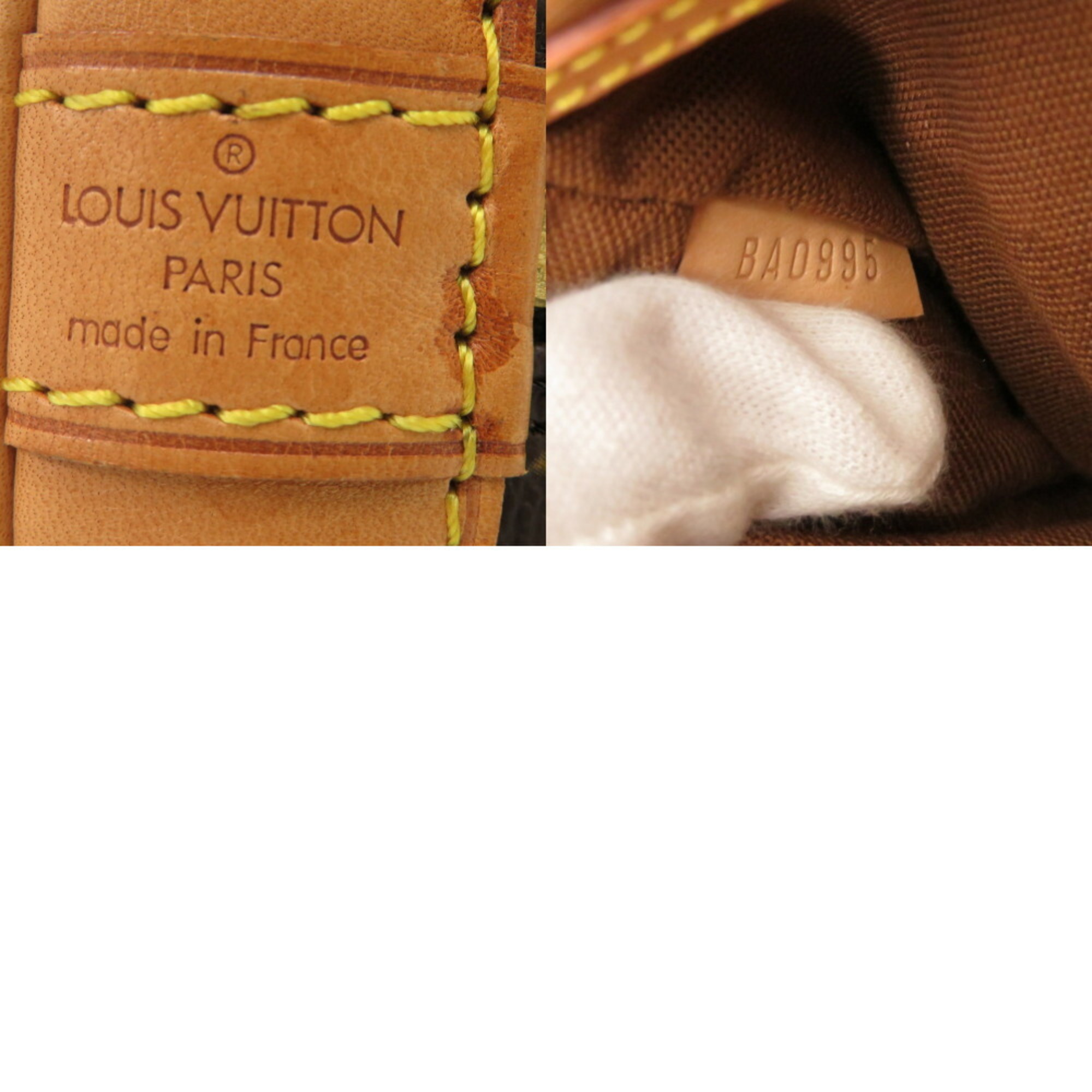 Louis Vuitton Alma Monogram M51130 Handbag LV 0644LOUIS VUITTON