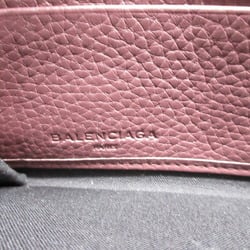 Balenciaga Blackout 443521 Leather Brown Round Long Wallet 1308BALENCIAGA