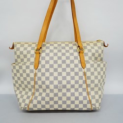 Louis Vuitton Tote Bag Damier Azur Totally MM N51262 White Women's