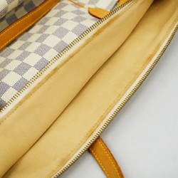 Louis Vuitton Tote Bag Damier Azur Totally MM N51262 White Women's