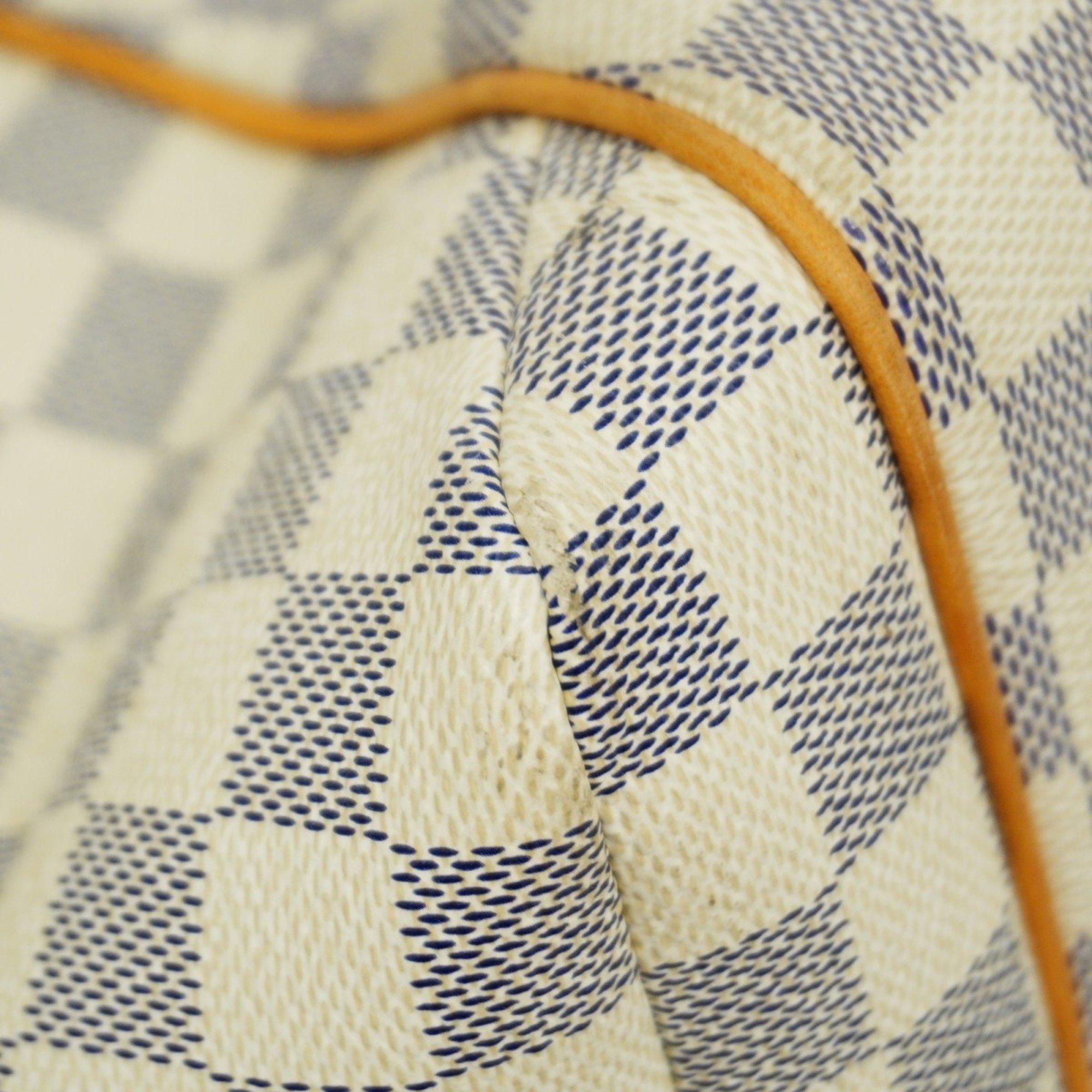 Louis Vuitton Tote Bag Damier Azur Totally MM N51262 White Women's