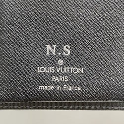 Louis Vuitton Wallet Epi Portefeuille Viennese M63642 Noir Ladies