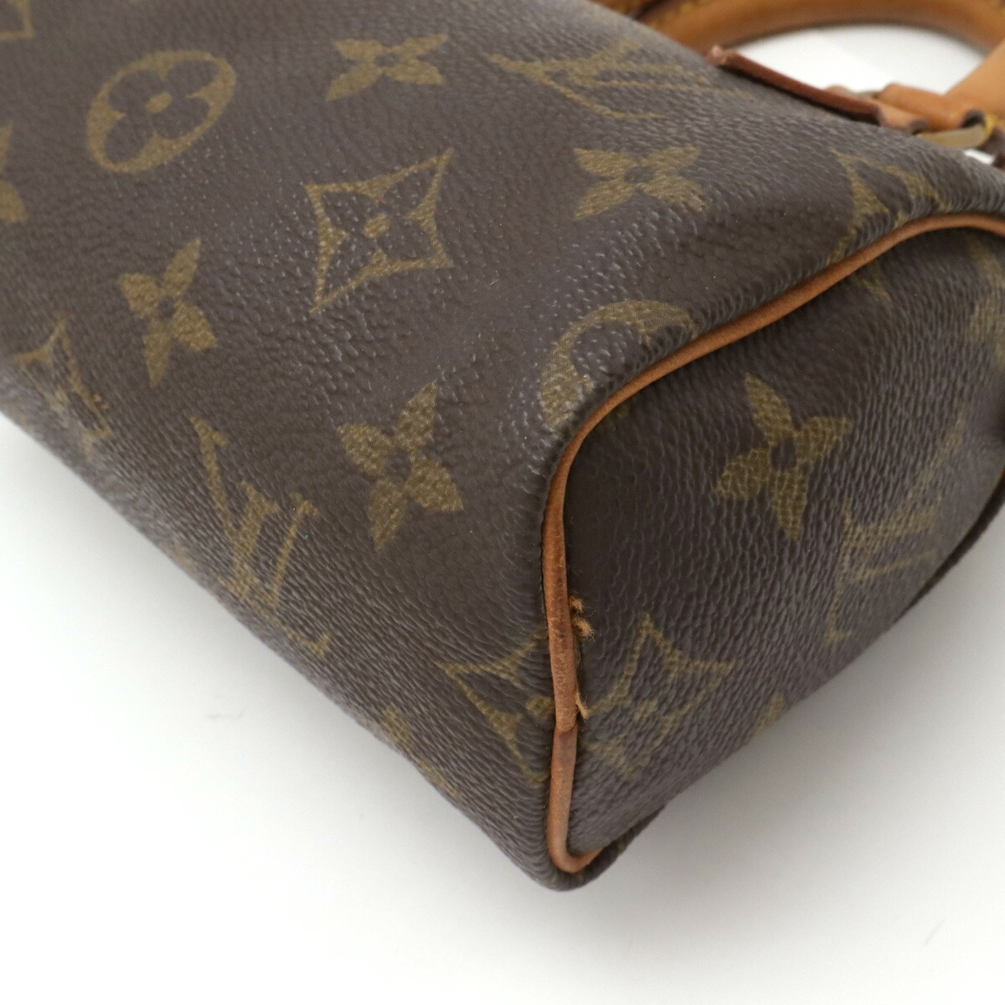 LOUIS VUITTON Louis Vuitton Monogram Speedy Handbag Bag Pouch Shoulder M41534