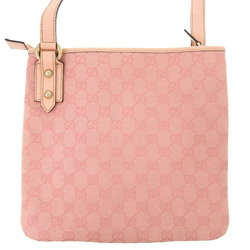 Gucci GG Canvas Pink 257246 Shoulder Bag 0227 GUCCI