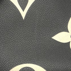 Louis Vuitton Tote Bag Monogram Empreinte Bicolor On the Go GM M45945 Black Beige Women's