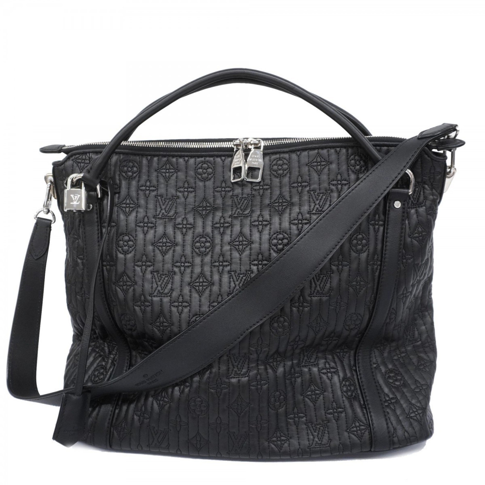 Louis Vuitton Handbag Antia Ixia MM M94204 Noir Ladies