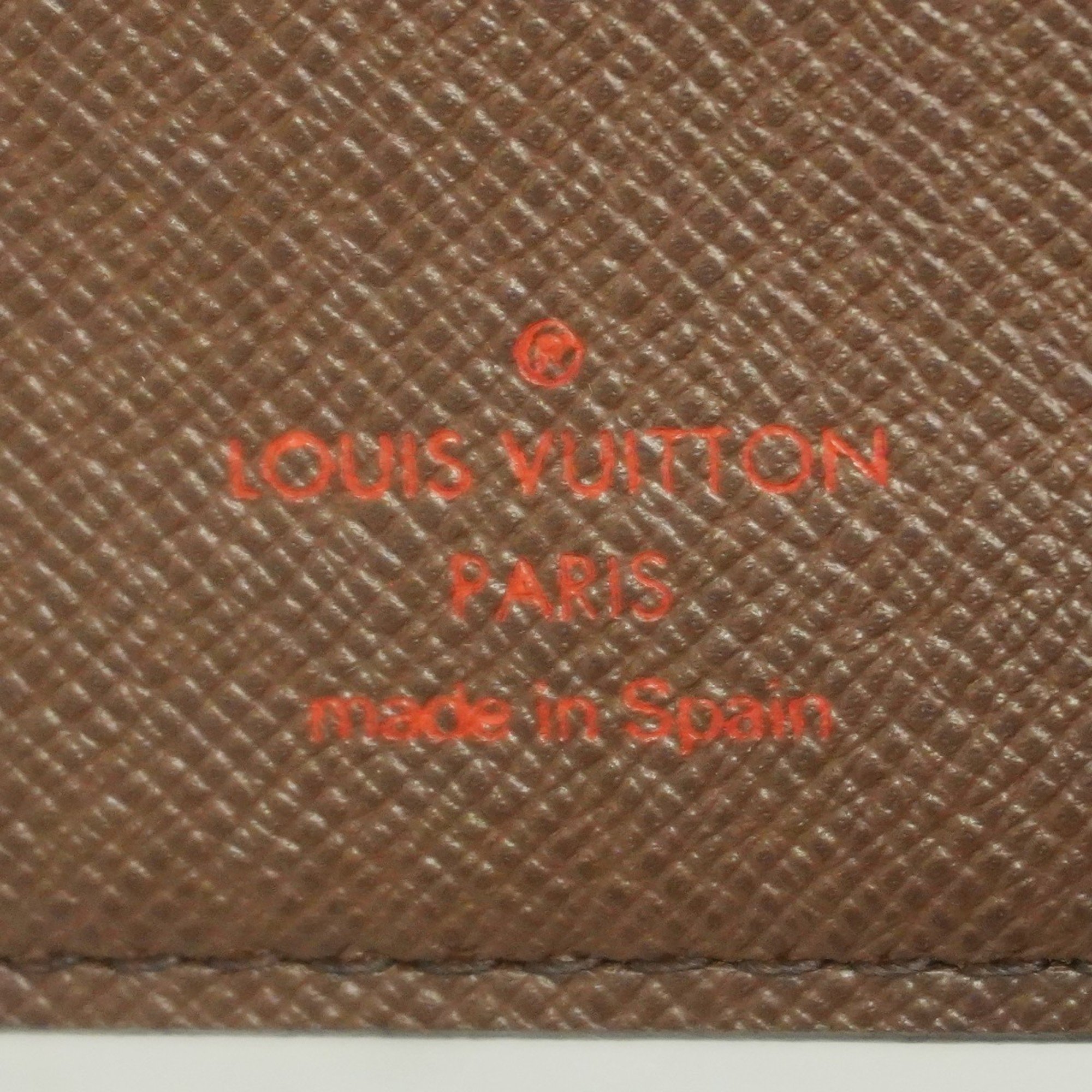 Louis Vuitton Wallet Damier Portefeuille Marco N61675 Ebene Men's