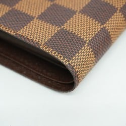 Louis Vuitton Wallet Damier Portefeuille Marco N61675 Ebene Men's