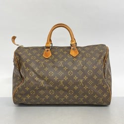 Louis Vuitton Handbag Monogram Speedy 40 M41106 Brown Ladies