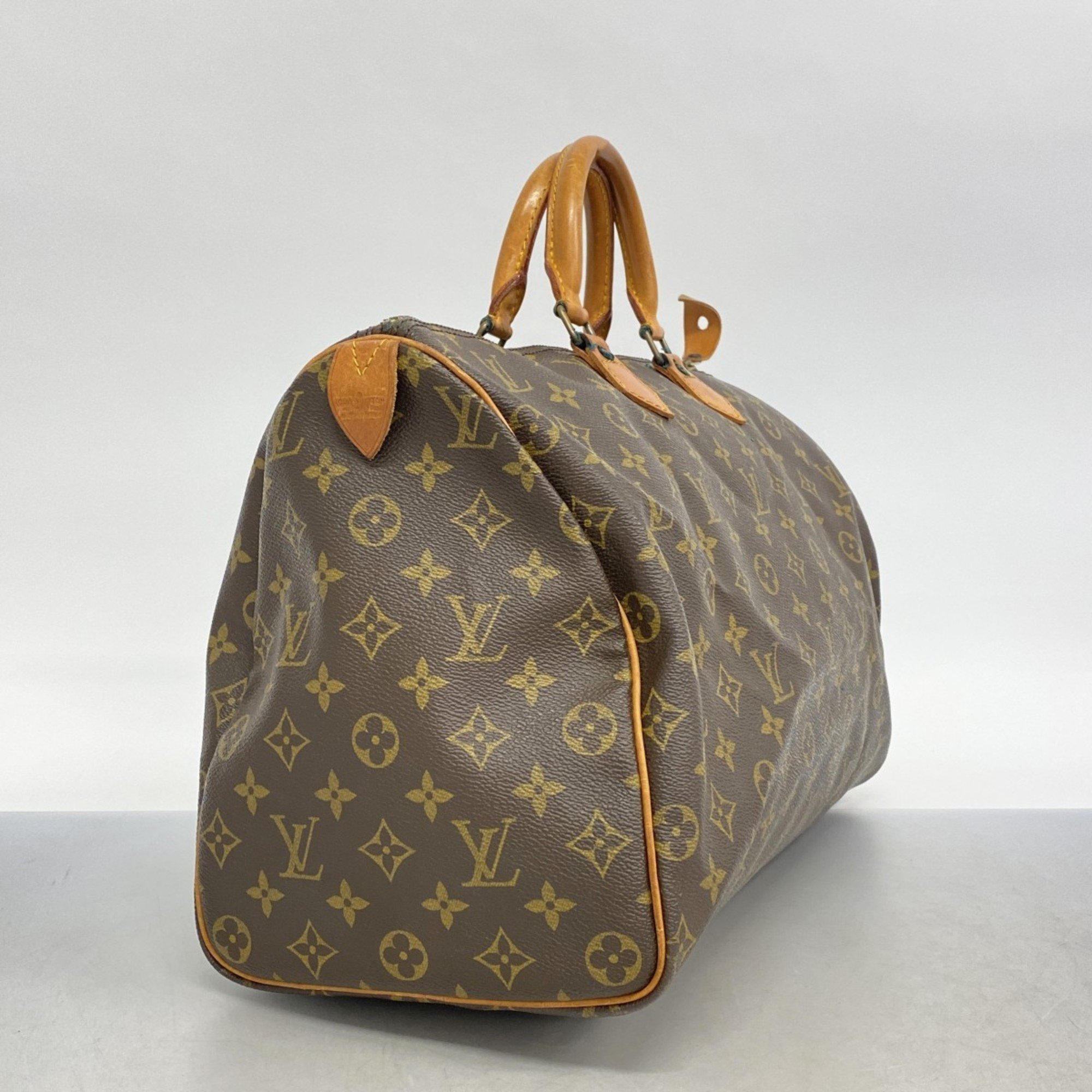 Louis Vuitton Handbag Monogram Speedy 40 M41106 Brown Ladies