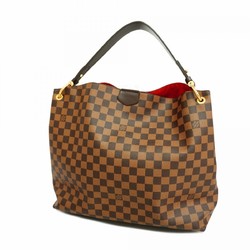 Louis Vuitton Shoulder Bag Damier Graceful MM N44045 Ebene Ladies