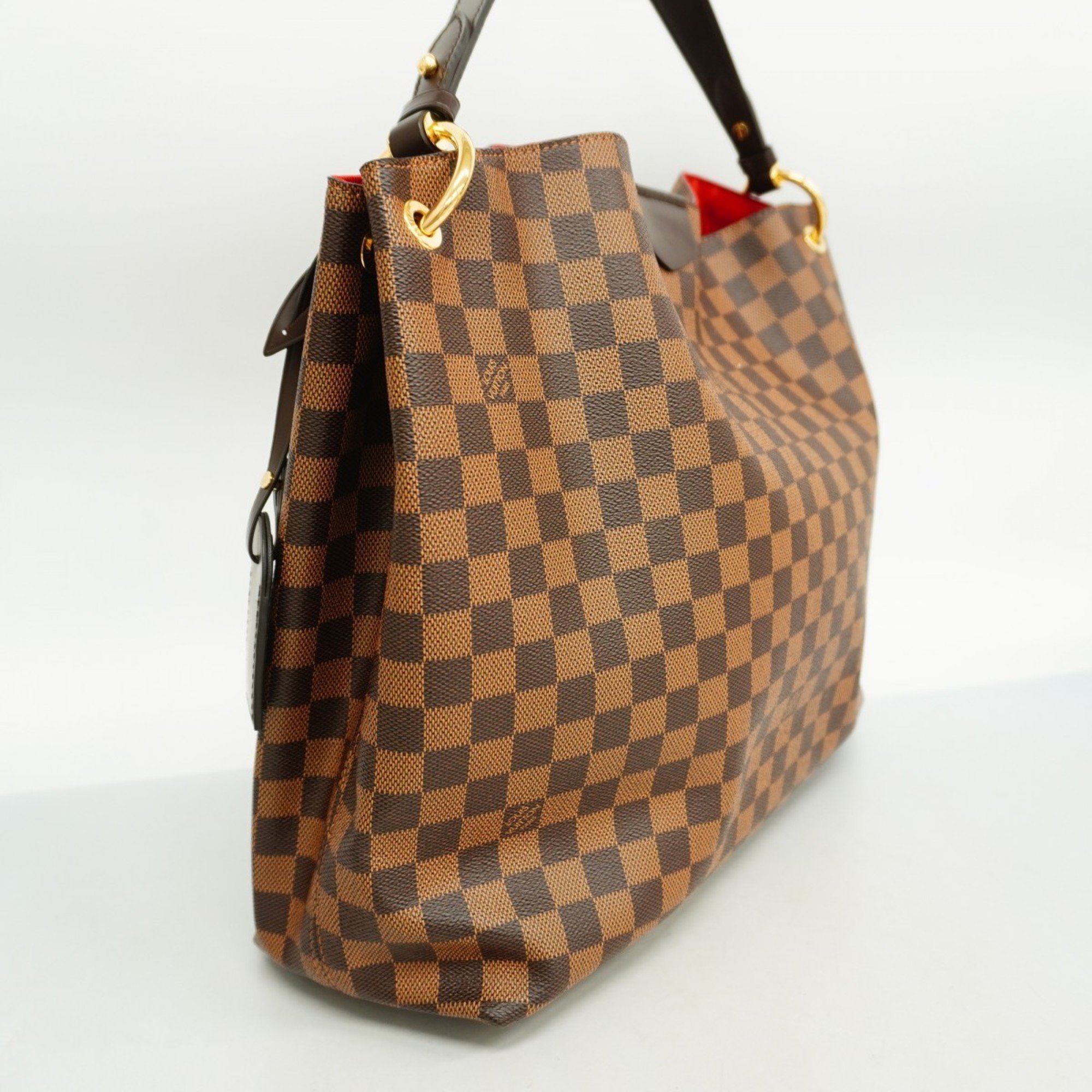 Louis Vuitton Shoulder Bag Damier Graceful MM N44045 Ebene Ladies