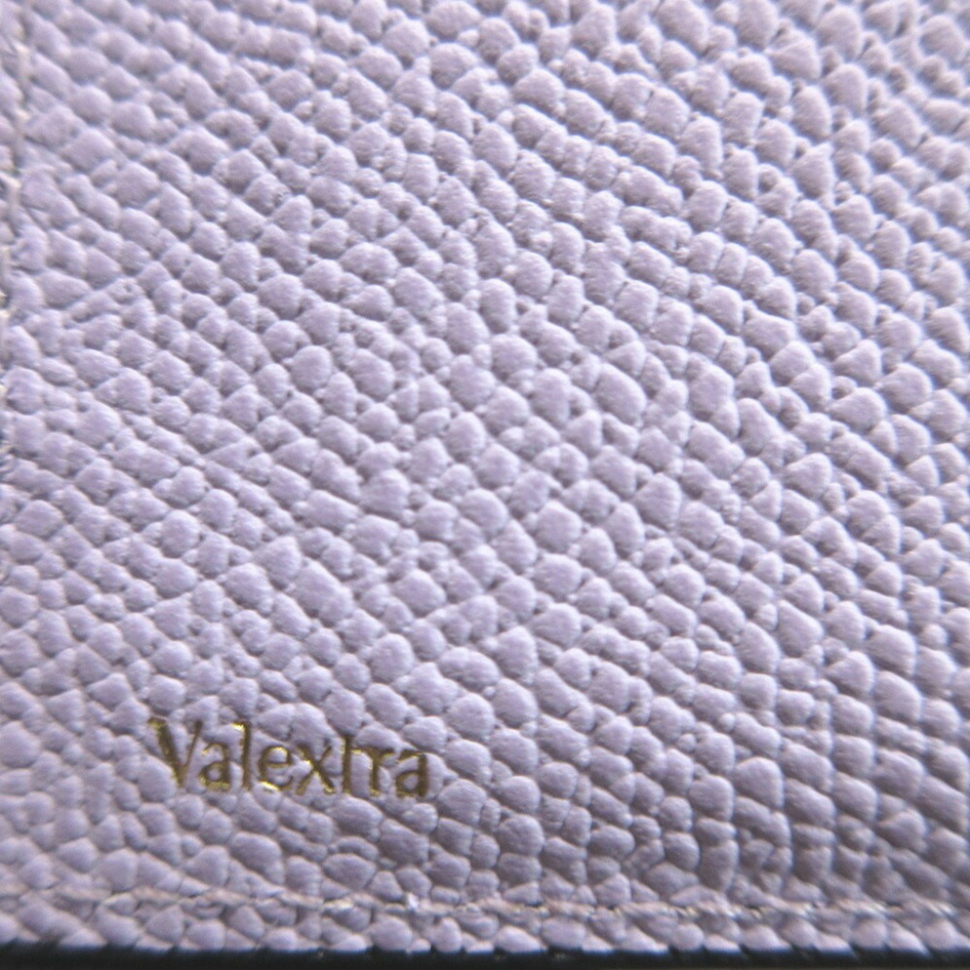 Valextra SGNL0008028 Leather Purple Bi-fold Wallet 0393Valextra