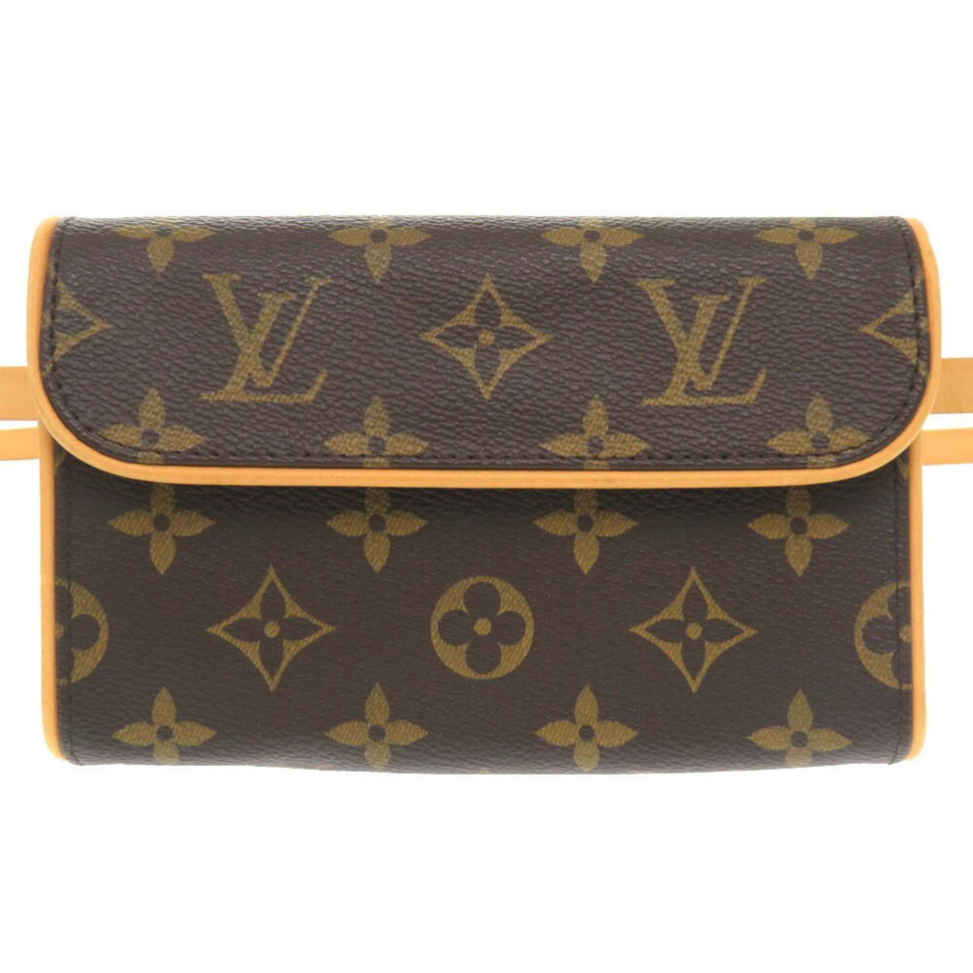 Louis Vuitton Pochette Florentine Monogram M51855 Strap M Size Waist Bag LV 1809 LOUIS VUITTON