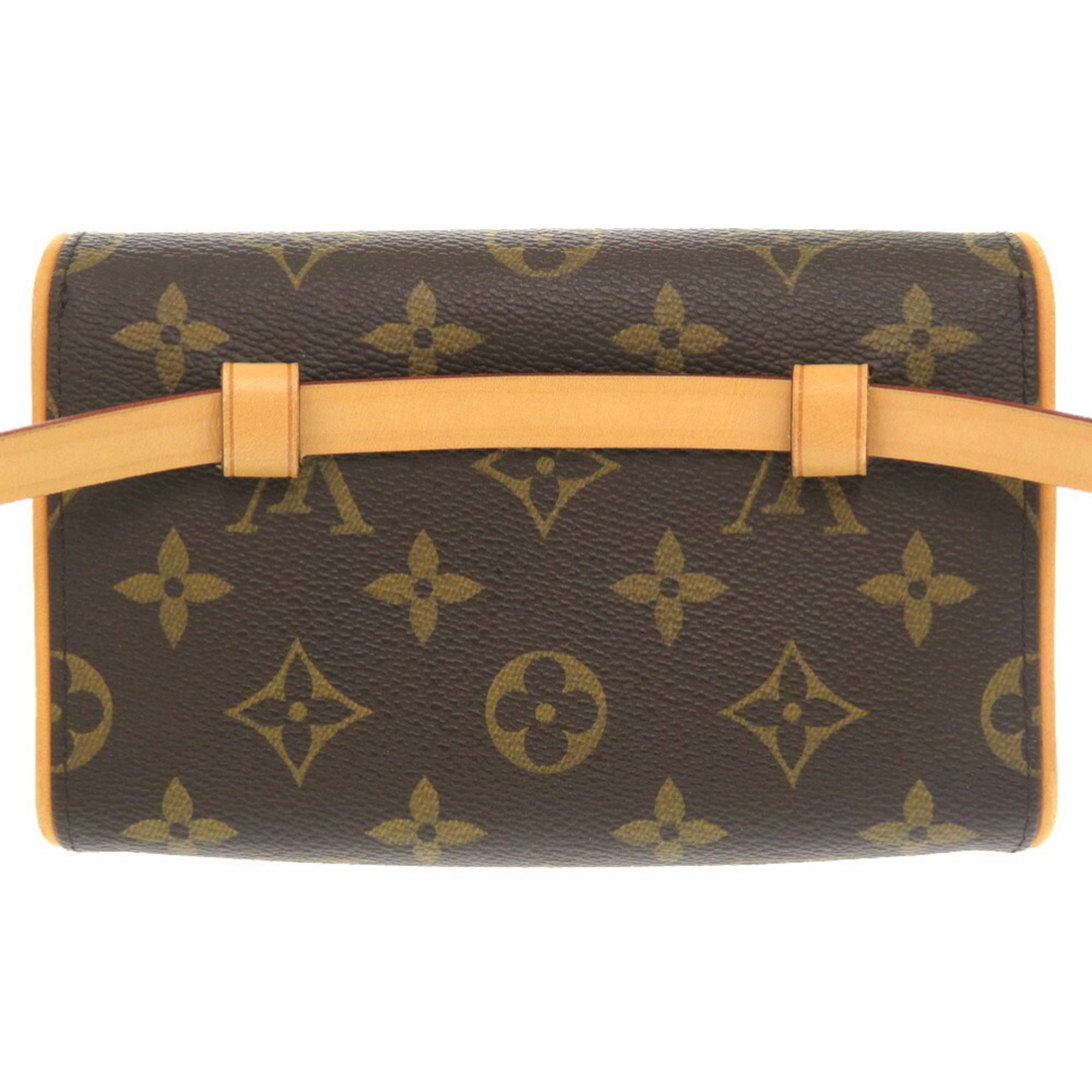 Louis Vuitton Pochette Florentine Monogram M51855 Strap M Size Waist Bag LV 1809 LOUIS VUITTON